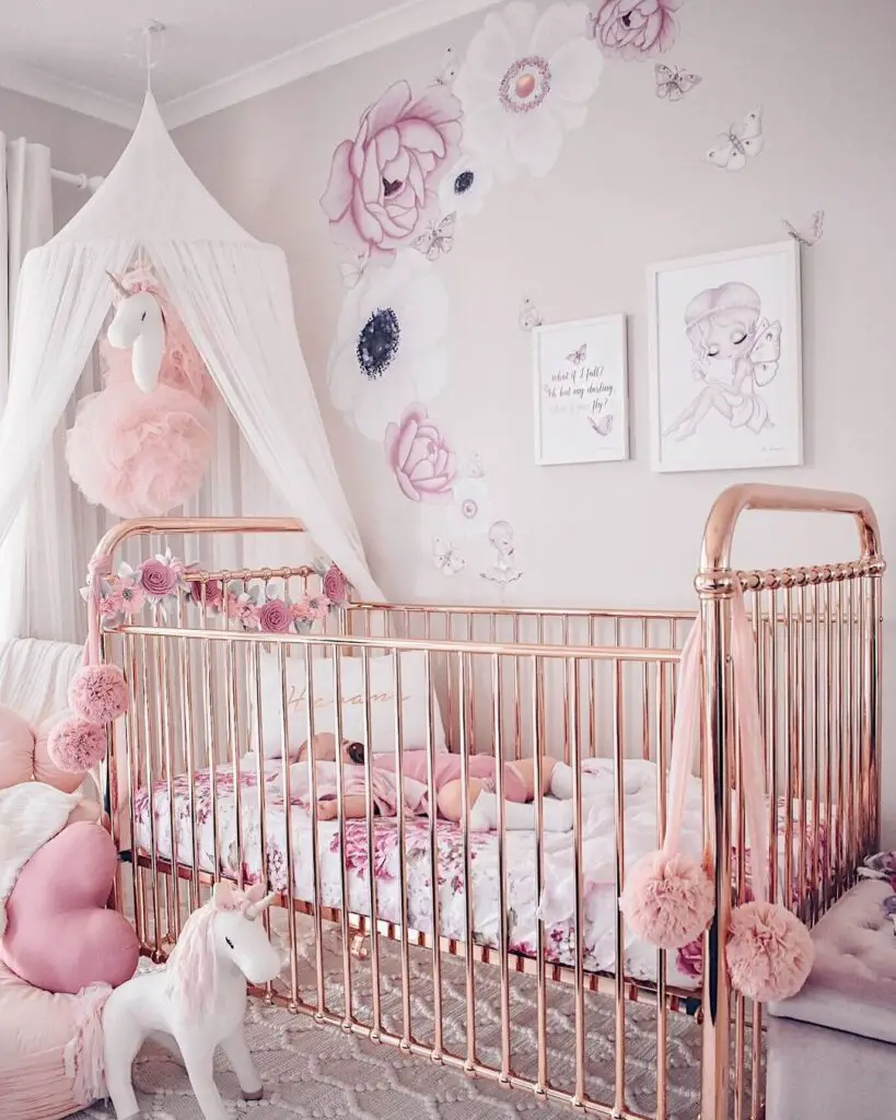 baby girl nursery themes