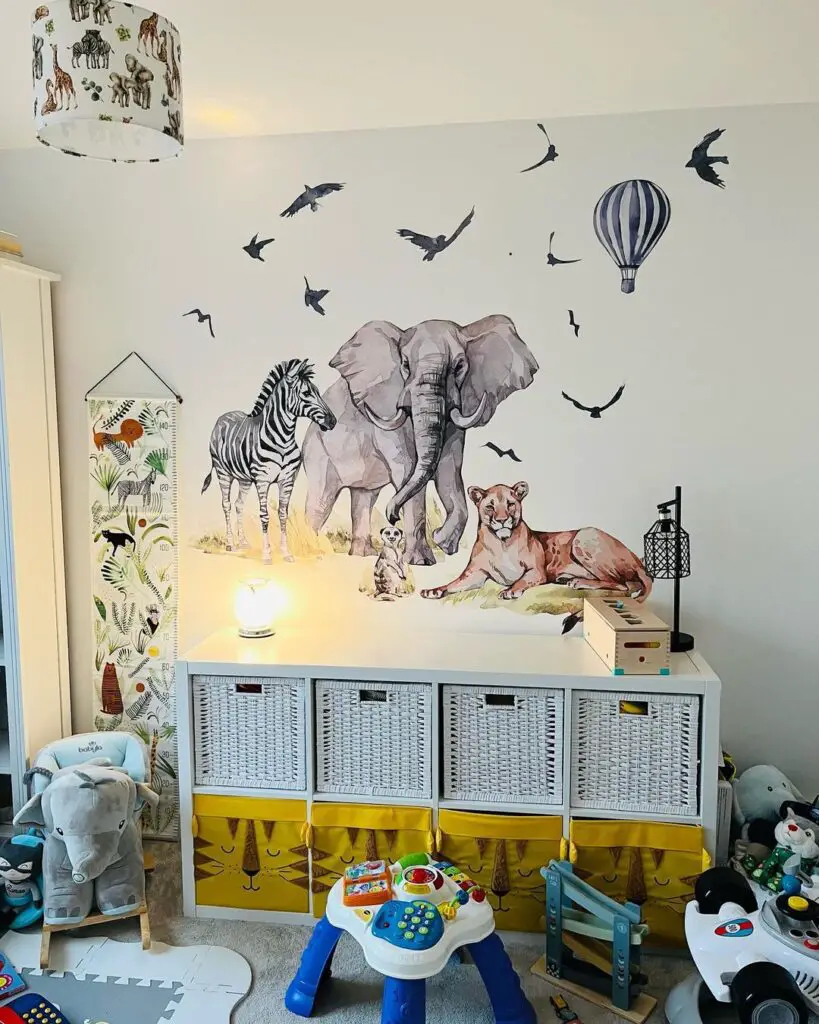 elephant nursery decor