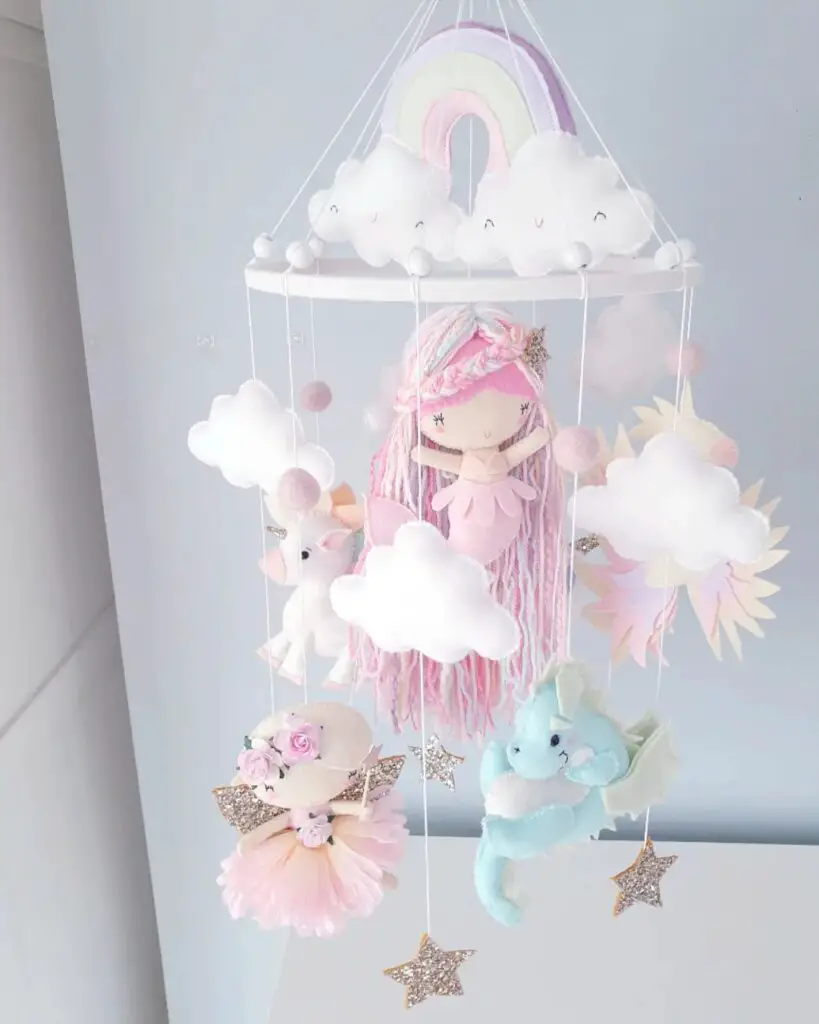 fairy nursery mobile